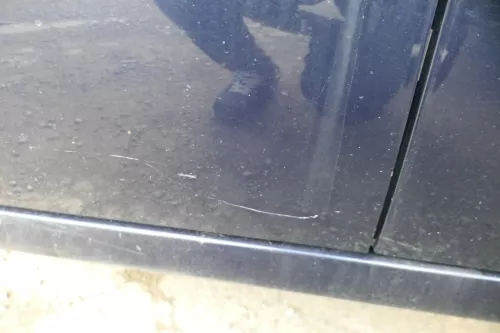 VW Polo 6N 6N2 Tür vorne links Fahrertür 4/5-Türer blau LC5H ohneAnbauteile (177998)