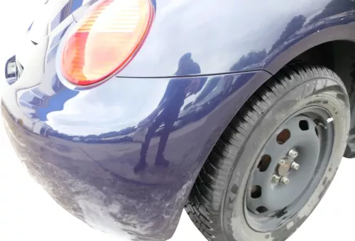 VW New Beetle 9C Stoßstange hinten Stoßfänger blau LG5T Heckstoßfänger (178018)