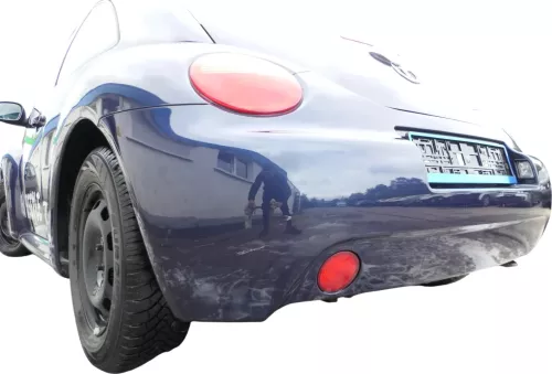 VW New Beetle 9C Stoßstange hinten Stoßfänger blau LG5T Heckstoßfänger (178018)