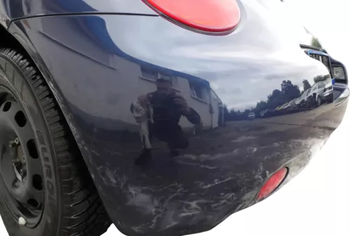VW New Beetle 9C Stoßstange hinten Stoßfänger blau LG5T Heckstoßfänger (178018)