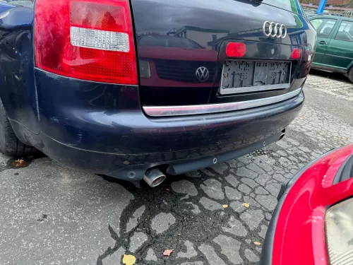 Quattro A6 4B Kombi Stoßstange hinten Heckstoßstange blau LZ5L Facelift + PDC (178109)