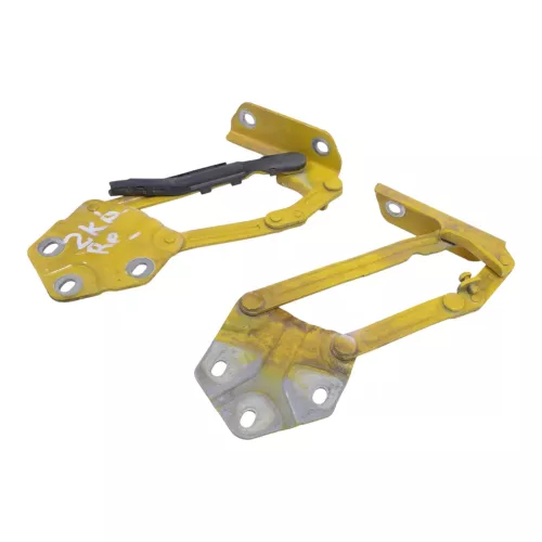 2x VW Caddy 2K SA Scharniere für Motorhaube Klappe gelb links + rechts (178368)