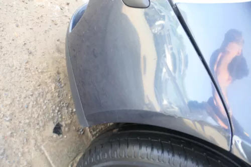 VW Golf 5 1K V Stoßstange vorne Frontoßstange Stoßfänger blau grau LC5F (178484)