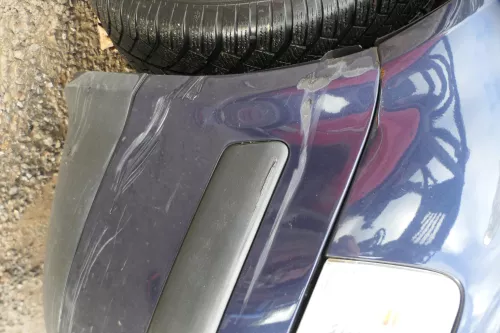 VW Passat 3B Stoßstange vorne Frontstoßstange Stoßfänger blau LN5Y (178578)
