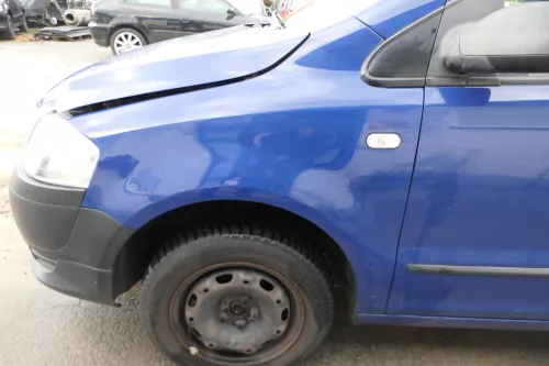 VW Fox Kotflügel vorne links blau LL5M (178778)