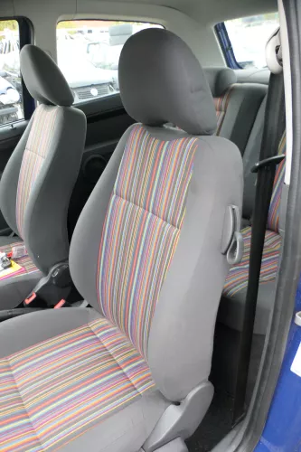 VW Fox Sitz Fahrersitz vorne links OHNEAirbag höhenverstellbar  (178786)