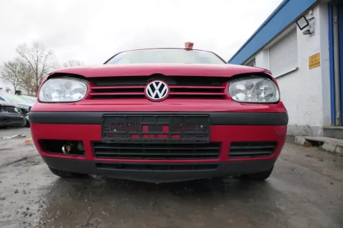 VW Golf 4 1J Stoßstange vorne Stoßfänger vorn rot LY3D (178892)