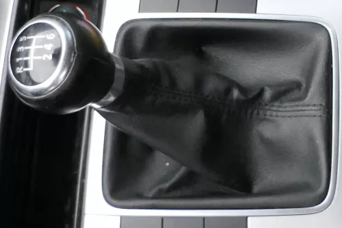 VW Passat 3C 6-Gang Schaltknauf Schaltsack Schaltung Schaltknüppel original  (178966)