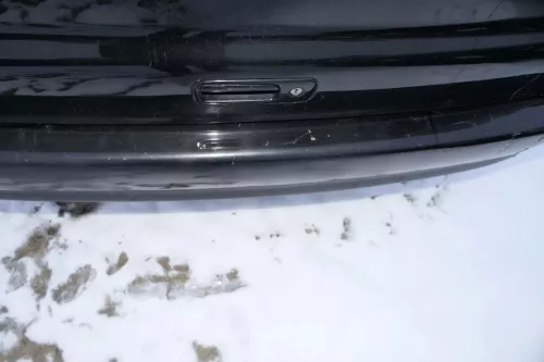 VW Sharan Alhambra 7M Stoßstange hinten Heckstoßstange schwarz L041 Facelift PDC (178996)