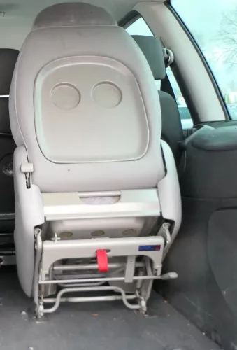 1x Sharan 7M Ford Galaxy 1x Sitz hinten rechts Rücksitz 6+7 Sitz (179020)