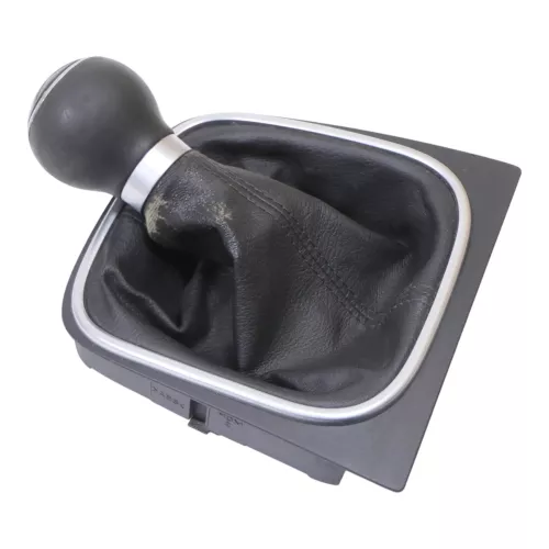 Golf 5 Schaltknauf Schaltsack Schaltung Schaltknüppel Leder 5-Gang 1K0711113BJ (179047)