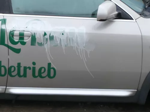 Audi A6 4Z Allroad Tür Türblatt vorne rechts grau - ohne Anbauteile (179253)