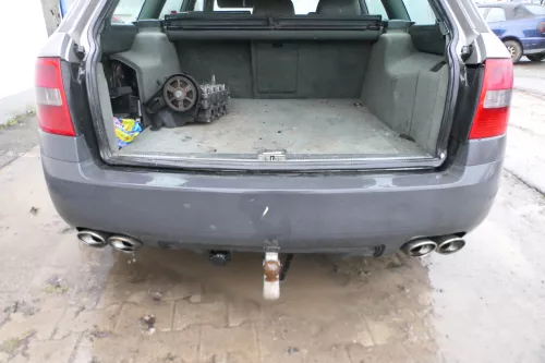 Audi A6 4B Allroad 4Z Kombi Avant Stoßstange hinten Heckstoßstange schwarz  (179259)