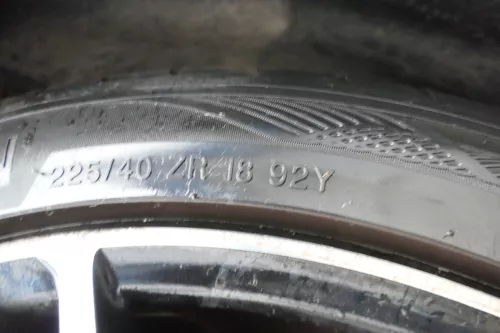 4x 3BG A6 4B Alufelgen Felgen KBA 47855 6-7mm 225/40 RR18 92W Reifen 18 Zoll (179276)