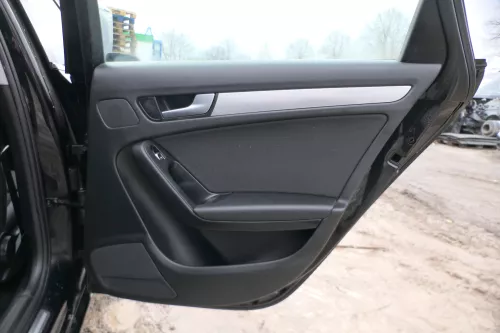 1x A4 8K B8 Türverkleidung Verkleidung Tür hinten rechts schwarz Stoff schwarz (179311)