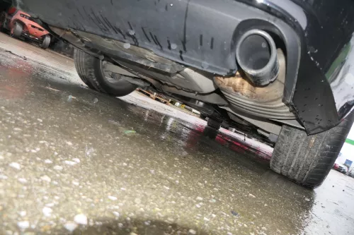 1x Audi A4 8K Auspuff Endschalldämpfer rechts hinten Benziner  (179362)