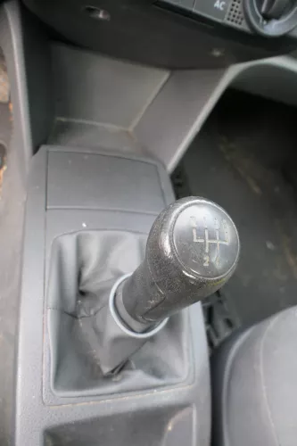 VW Polo 9N 9N3 Schaltknauf Schaltsack Schaltung Schaltknüppel 6Q1711113F QFJ (179433)