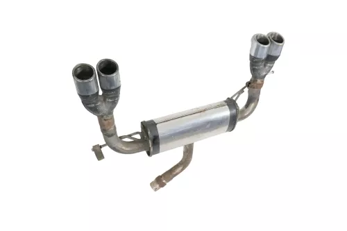 VW Golf 5 A3 8P Sportauspuff Sebring Enddämpfer Edelstahl (GT GTI) Doppelrohr (179510)