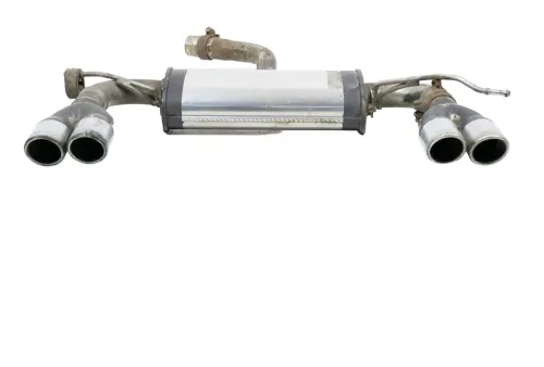 VW Golf 5 A3 8P Sportauspuff Sebring Enddämpfer Edelstahl (GT GTI) Doppelrohr (179510)
