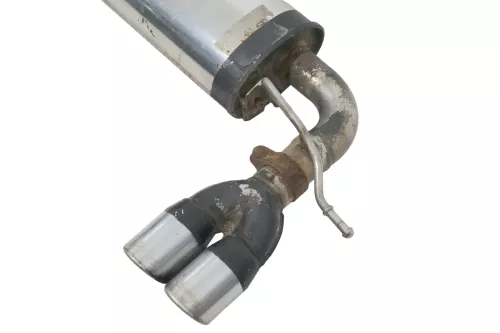 VW Golf 5 A3 8P Sportauspuff Sebring Enddämpfer Edelstahl (GT GTI) Doppelrohr (179510)