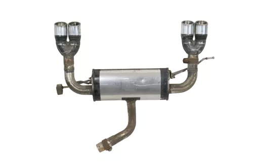VW Golf 5 A3 8P Sportauspuff Sebring Enddämpfer Edelstahl (GT GTI) Doppelrohr (179510)