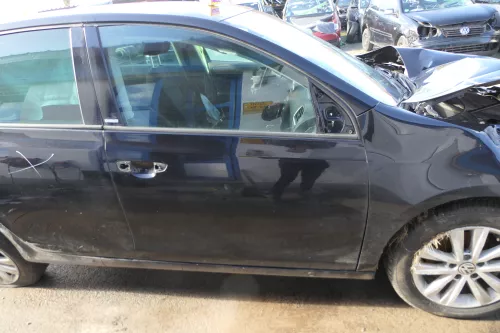 VW Golf 6 5K Tür vorne rechts Beifahrertür schwarz LC9X ohneAnbauteile 4/5-Türer (179532)