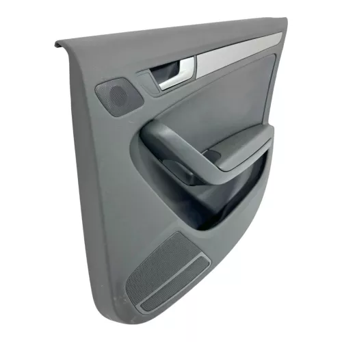 1x A4 8K B8 Türverkleidung Verkleidung Tür hinten rechts schwarz schwarz K-Leder (179601)