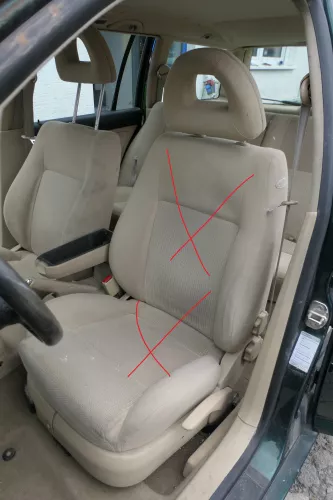 Golf 4 Türdichtung Dichtung Tür vorne links Fahrertür 4-Türer + Kombi hellbeige  (179621)