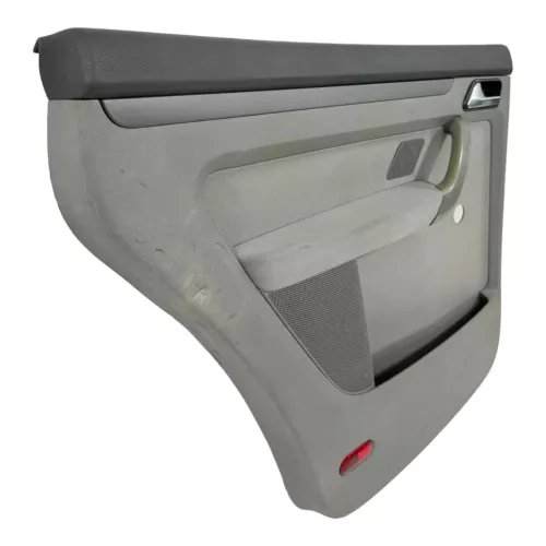 VW Touran 1x Türverkleidung Verkleidung Tür hinten links Griff Öffner - grau (179643)