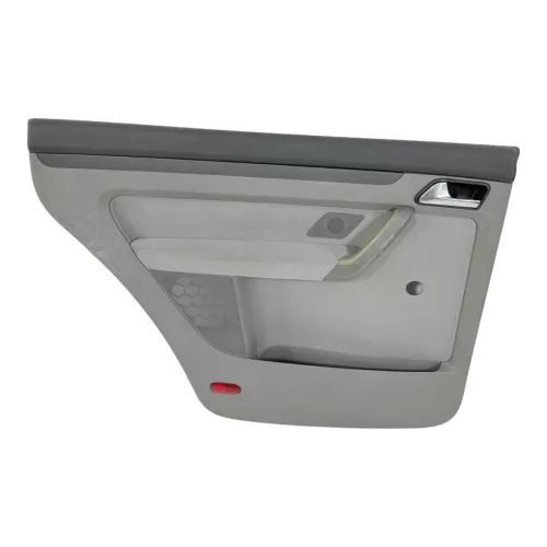 VW Touran 1x Türverkleidung Verkleidung Tür hinten links Griff Öffner - grau (179643)