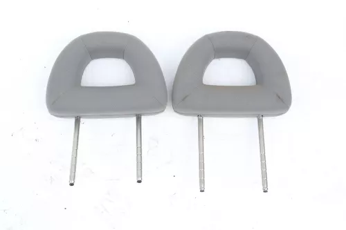 VW Lupo Seat Arosa Sitz Rückbank nur Lehne Sitze College grau + Kopfstützen (179677)