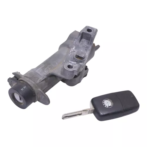 VW Skoda Superb 3U Schloßsystem Schlüssel Schloß Zündschloß 1x Funkschlüssel (179683)