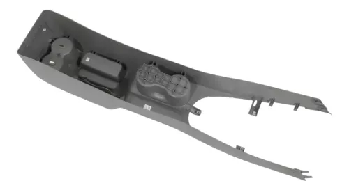VW Caddy 2K SA Mitteltunnel hinten Verkleidung um Handbremse grau (179691)