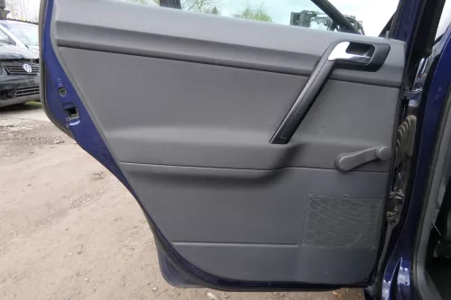 1x VW Polo 9N 9N3 Türverkleidung Verkleidung Tür hinten links 4/5-Türer dunkel  (180021)