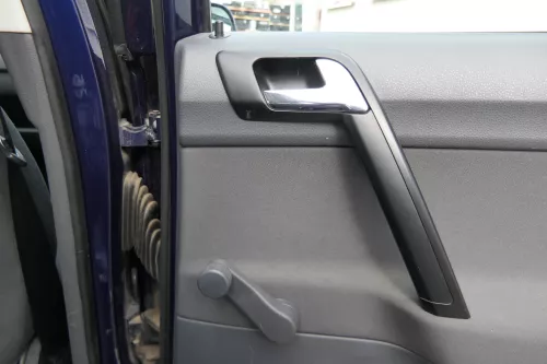 1x VW Polo 9N 9N3 Türverkleidung Verkleidung Tür hinten rechts 4/5-Türer dunkel  (180022)