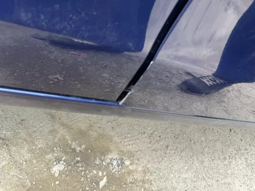 VW Polo 9N 9N3 Tür vorne rechts Beifahrertür 4/5-Türer blau LB5N ohneAnba (180034)