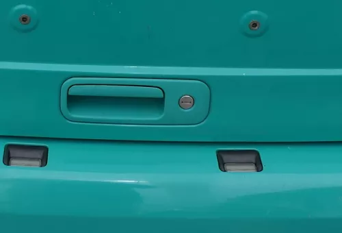 Polo 6N Golf 4 6N2 Lupo Griff Heckkklappe Heckklappengriff grün LD6D Öffner (180051)