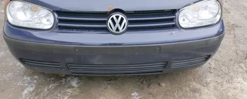 VW Golf 4 1J Stoßstange vorne Stoßfänger vorn blau LA5G (180053)