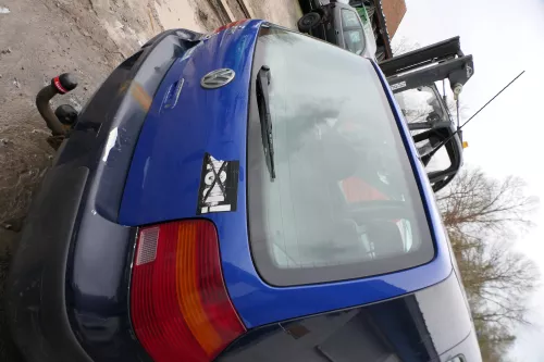VW Golf 4 Limousine Heckklappe Kofferraumklappe Klappe hinten blau LW5Z-ohneAnb (180057)