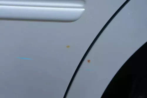 Audi A3 8L Tür Türblatt hinten links 4/5-Türer blau LY7R (180334)