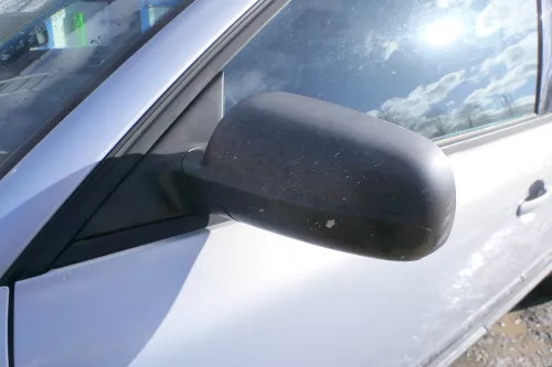 VW Passat 3B 3BG elektrischer Spiegel Außenspiegel links mit Glas schwarz matt. (180365)
