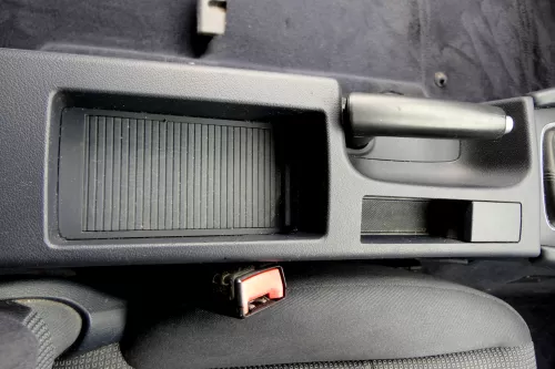 Audi A3 8P Mitteltunnel hinten Verkleidung um Handbremse Konsole - schwarz (180405)