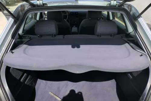 Audi A3 8L Hutablage Abdeckung Kofferraum Abdeckung hinten bläulich blau