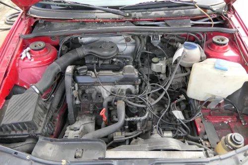 Golf 3 Passat 3A 35i Motorblock Motor Block 1,8 ADZ ABS 178.000km OHNE Anbauteil (180509)