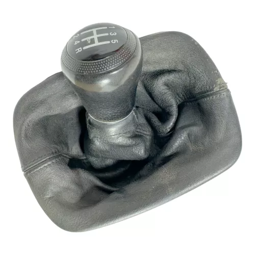 Audi A6 4B Schaltknauf Schaltsack Schaltknüppel original 5-Gang Leder  (180516)