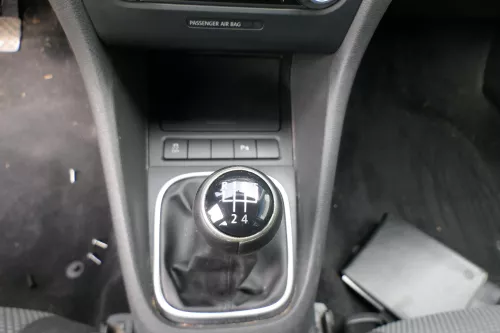 Golf 5 Schaltknauf Schaltsack Schaltung Schaltknüppel Leder 5-Gang 1K0711113BJ (180595)
