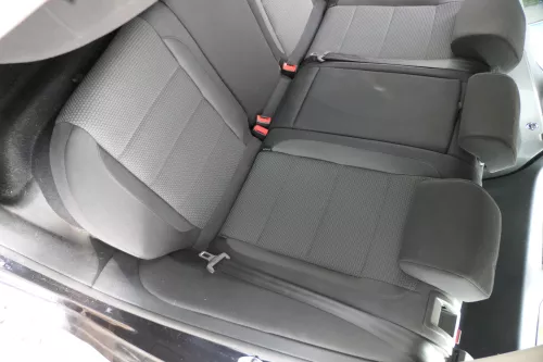 Golf 6 5K Kombi Sitze hinten Rückbank Rücksitzbank 3 Punkt Gurt Lehne OHNE-Kopfs (180608)
