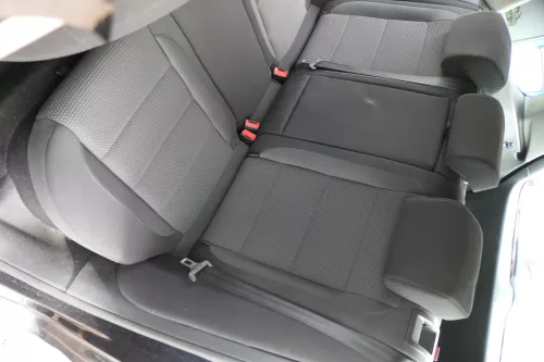 Golf 6 5K Kombi Sitze hinten Rückbank Rücksitzbank 3 Punkt Gurt Lehne OHNE-Kopfs (180608)