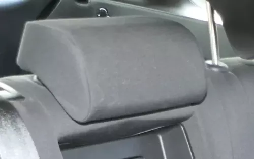 Golf 6 Variant Kombi AJ5 Kopfstützen Kopfstütze hinten in Mitte mittig schwarz (180609)