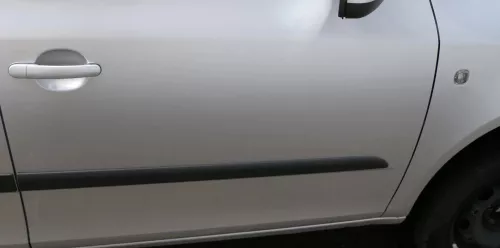 Skoda Roomster 5J Tür vorne rechts Beifahrertür - silber LA7W (ohne Anbauteile) (180759)